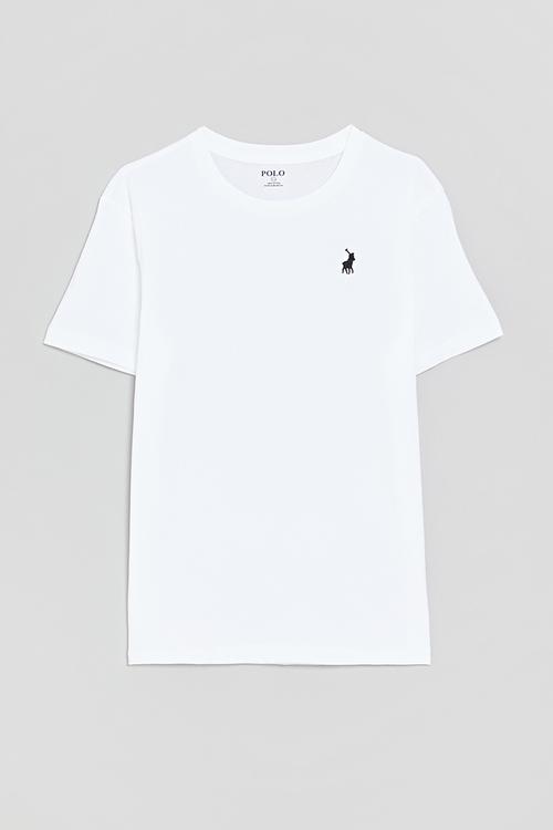 Core boys rick ss tee - white
