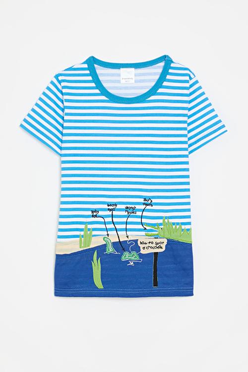 Striped tee - multi