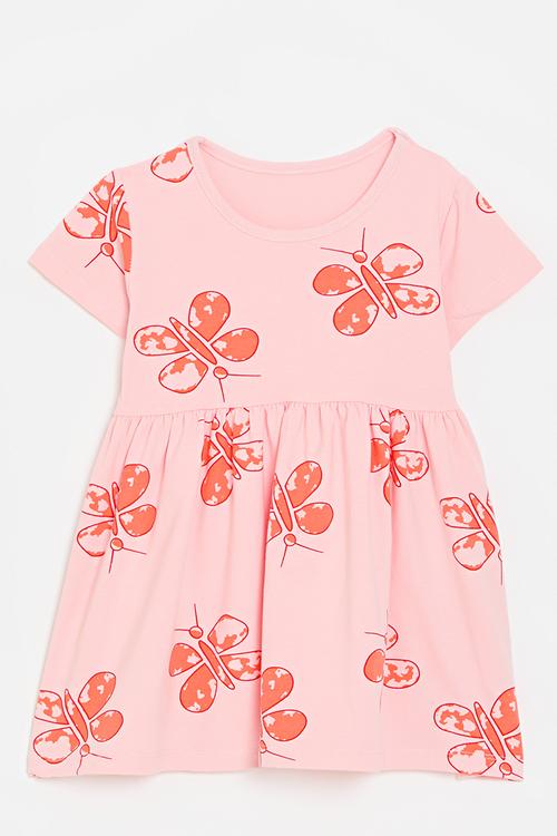 Printed dress - pink