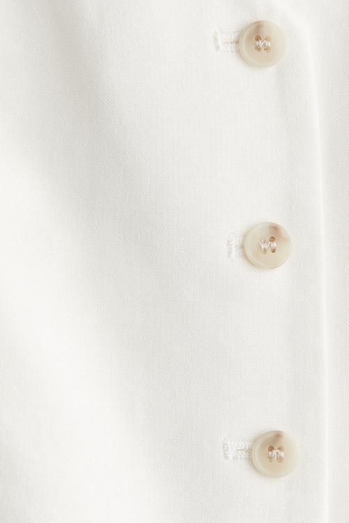 Tailored suit waistcoat - white