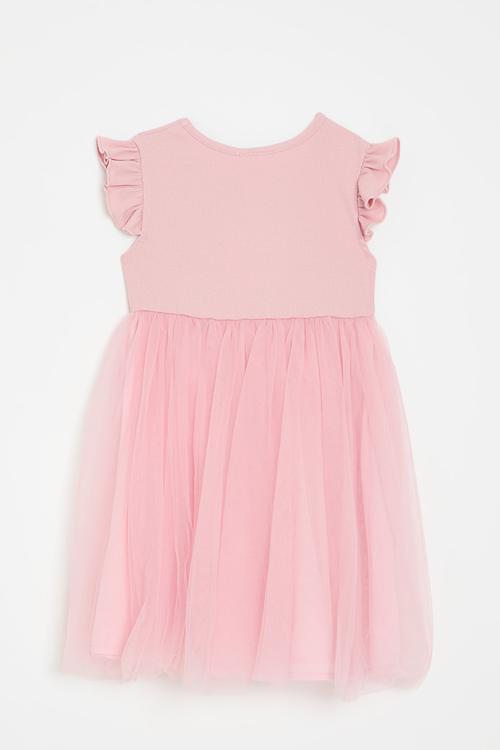 Combo dress -pink 1