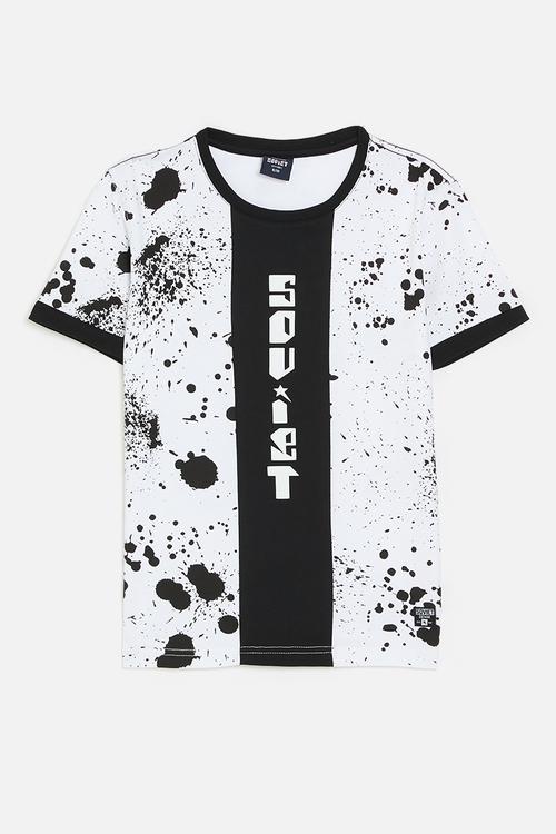 Boys fashion T-shirt - white