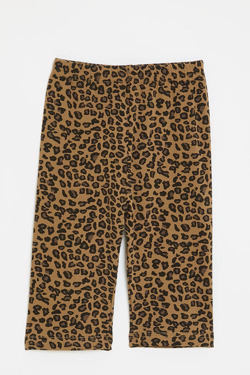 Animal print cycling shorts - multi