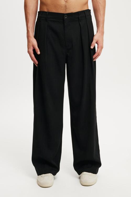 Super Baggy Track Pant - Black