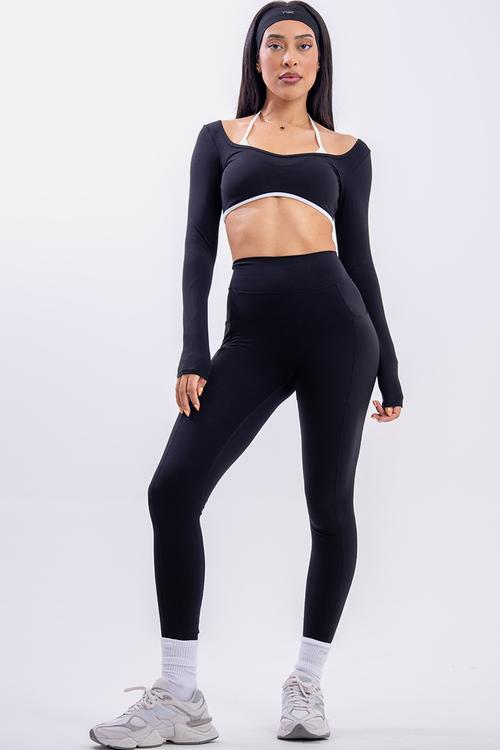 Cupid curve leggings - jet black