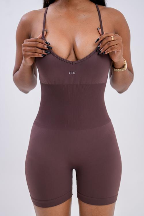 Powermove one-piece - teddy brown