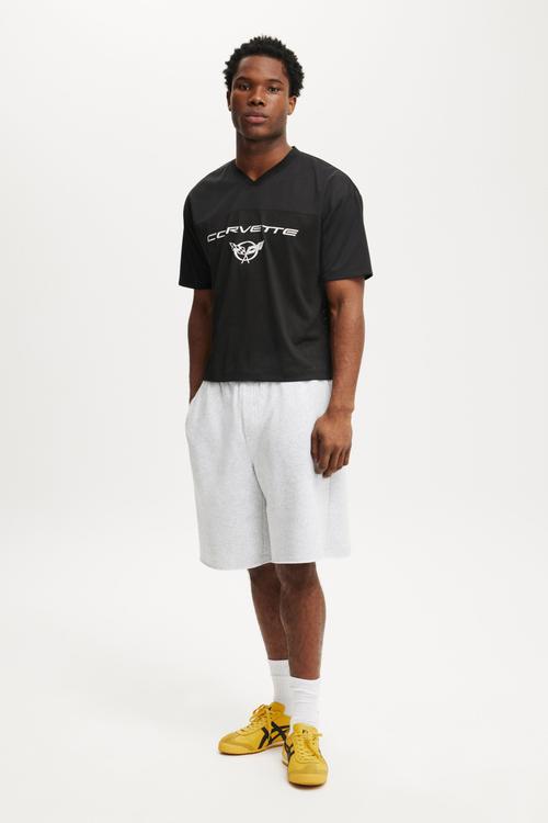 General Motors Crew Neck Football Jersey - Lcn Gm Black / Gm - Corvette Stars