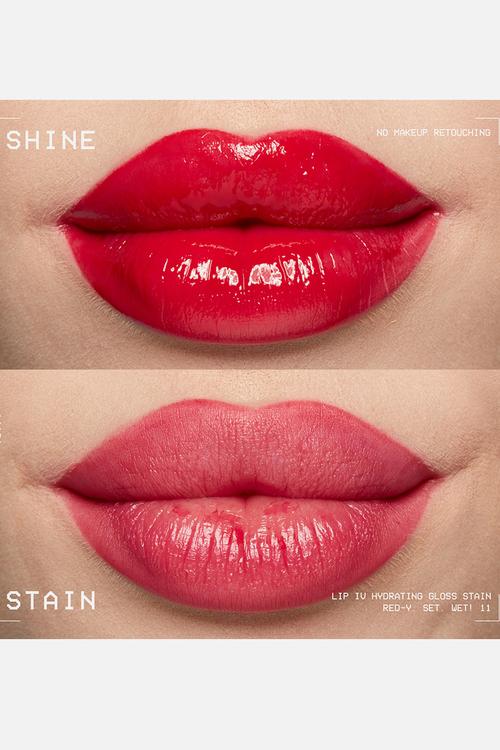 Lip IV Hydrating Glossy Lip Stain With 12hr Hydration - Redy Set Wet