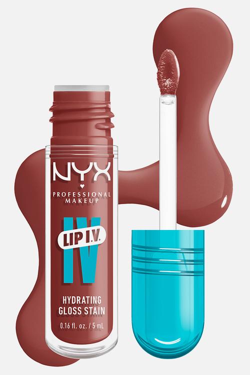 Lip IV Hydrating Glossy Lip Stain With 12hr Hydration - Hydra Honey