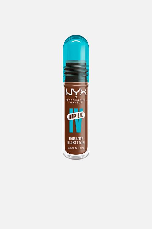 Lip IV Hydrating Glossy Lip Stain With 12hr Hydration - Cocoa Quench