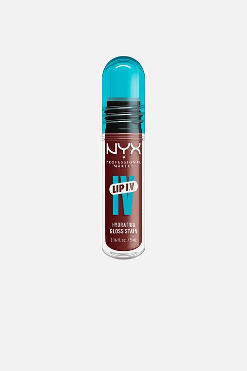 Lip IV Hydrating Glossy Lip Stain With 12hr Hydration - Mocha Me Wet