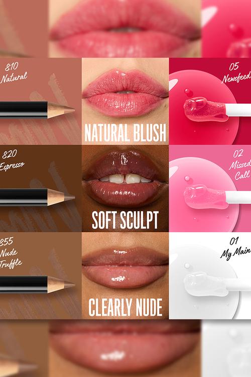 Slim Lip Pencil - 858 Nude Pink