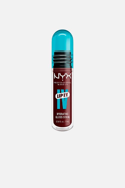 Lip IV Hydrating Glossy Lip Stain With 12hr Hydration - Water Bout Wine