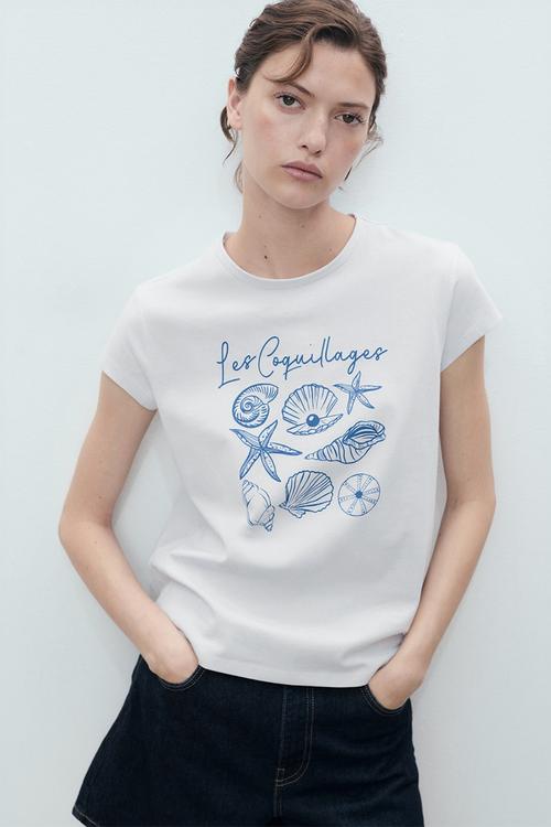 T-Shirt Illustra - Blue