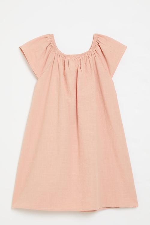 Cap sleeve dress - light pink