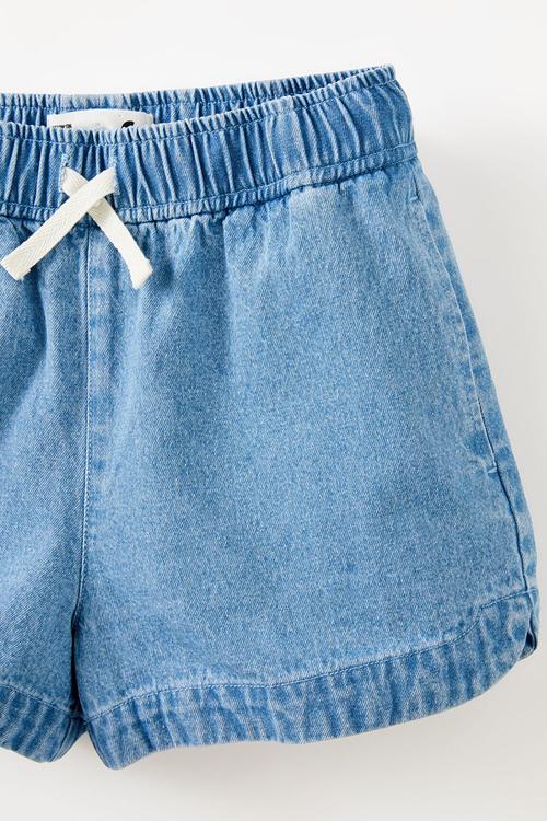 Rosie woven short - mid wash