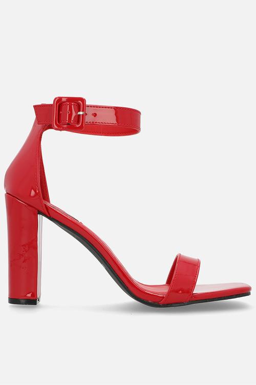 Angelique 4 heel - red