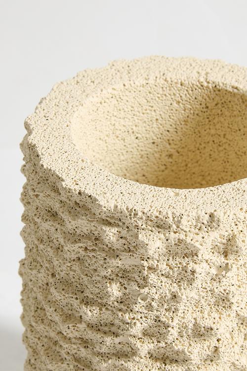 Aerocrete utensil holder - Natural