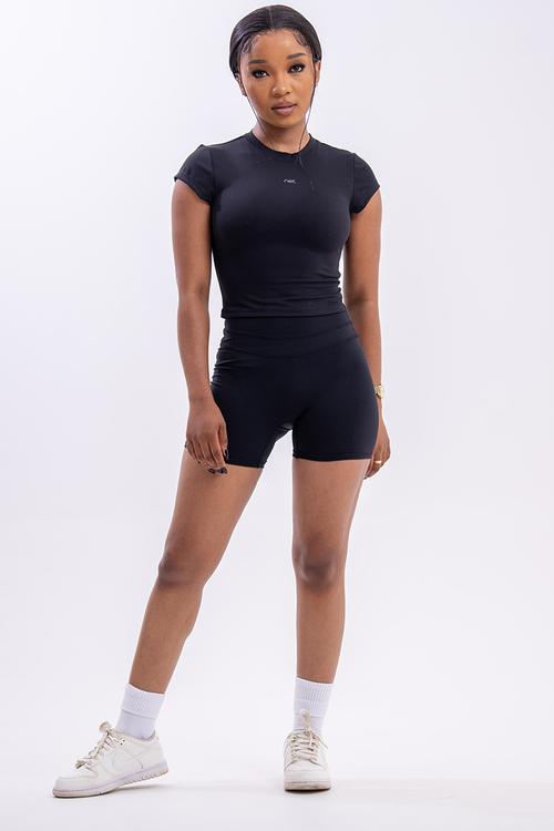 Skinflow tee  - jet black