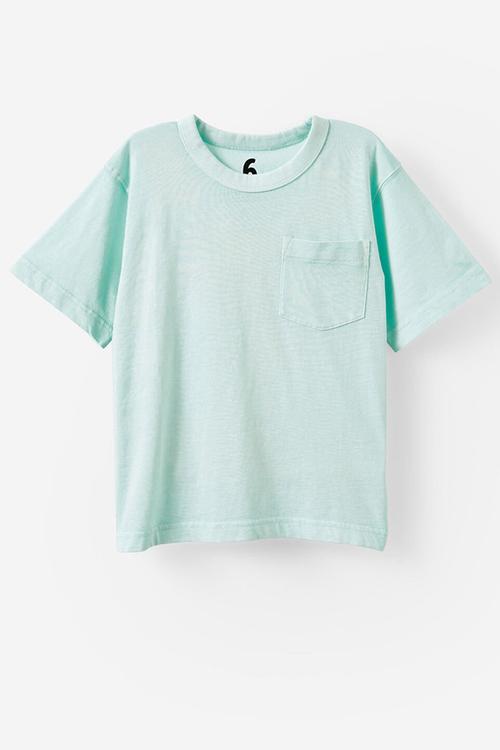 The essential short sleeve tee - ice mint wash