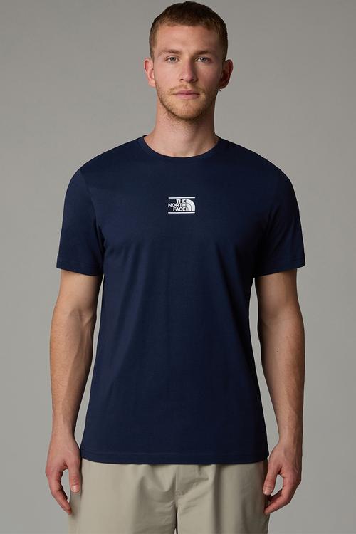 S/S Dome At The Centre Relaxed Tee - Summit Navy/TNF White (I85)