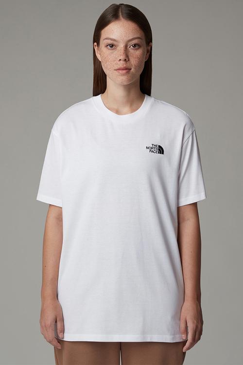 W S/S Essential Oversize Tee - Tnf White