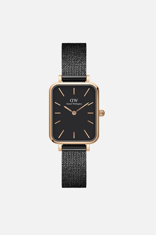 Quadro Pressed Watch - Black 20Mm X 26mm