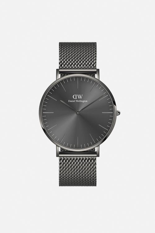 Classic Mesh Graphite Watch-Black 40mm