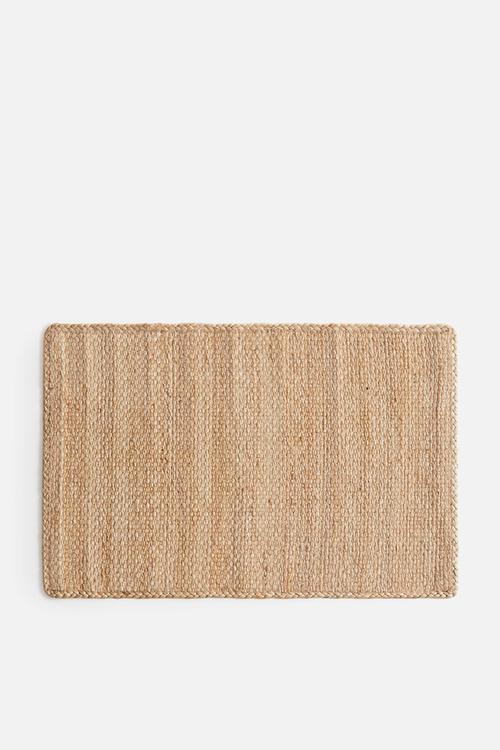 Jute doormat - beige