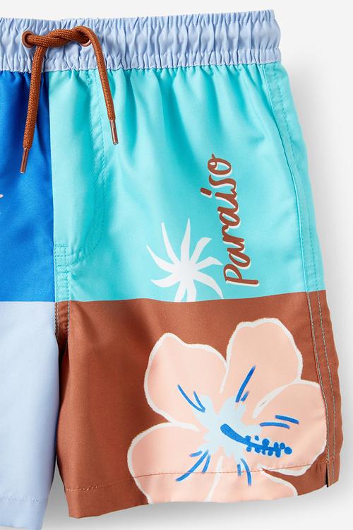 Bailey board short - spliced paraiso