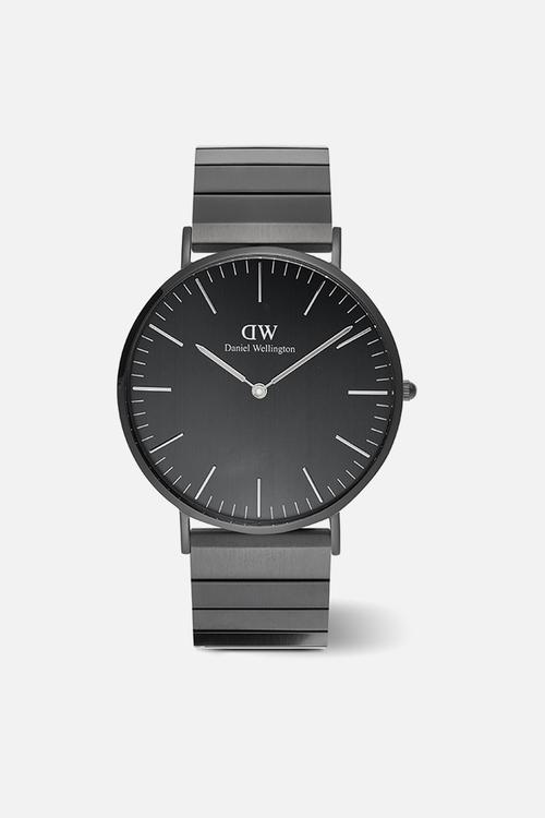 Classic Black Piano Onyn Watch - Black 40mm