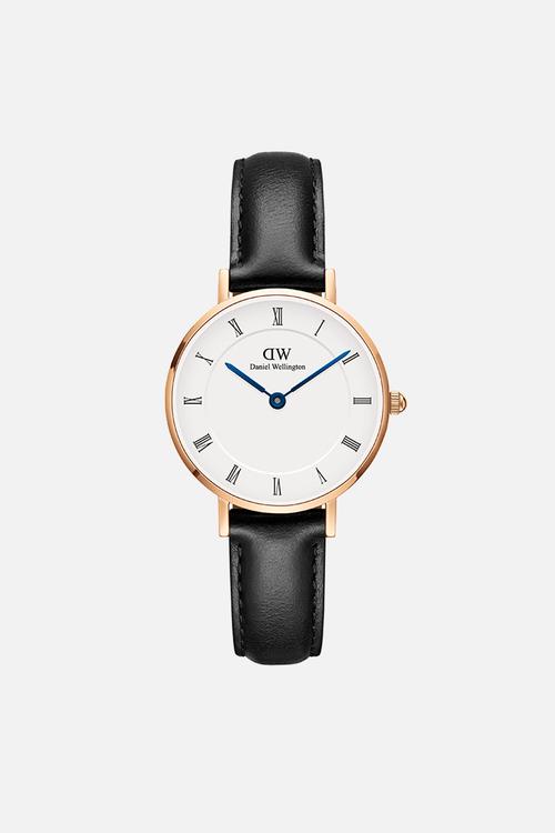 Petite Sheff Watch-Black 28mm