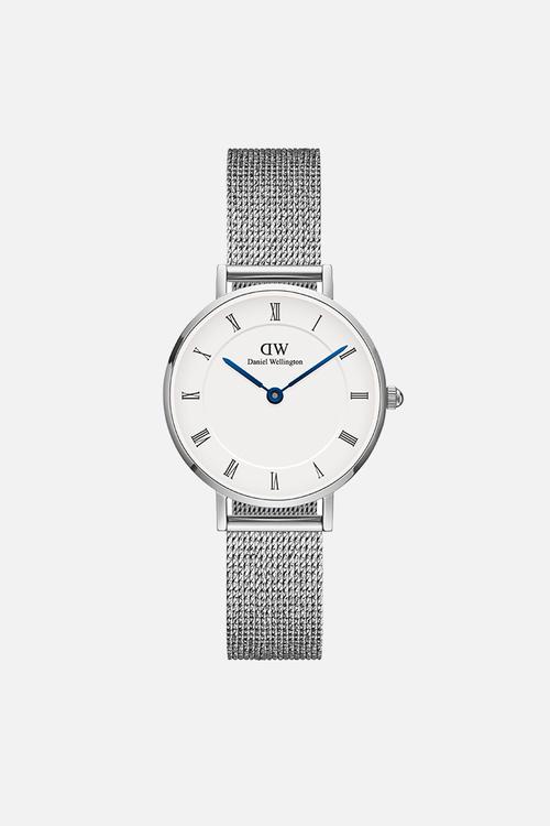 Petite Roman Numerals Watch-Silver 28mm