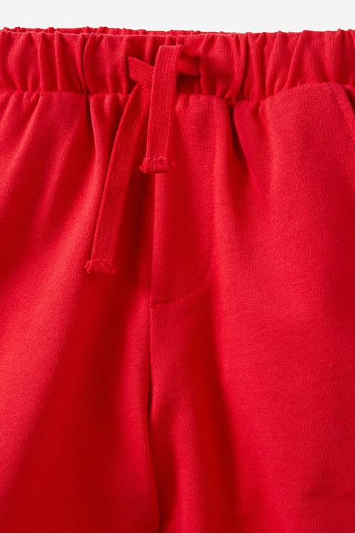 Izzy summer short - varsity red/tea party pink stripe