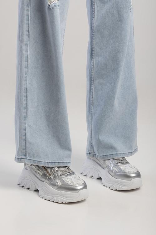 BOWIE SNEAKER - SILVER