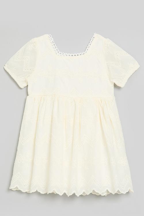 Anglaise dress - cream