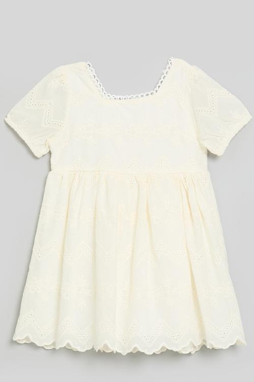 Anglaise dress - cream