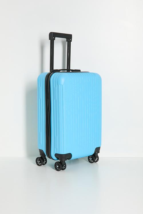 Carry on luggage bag - blue