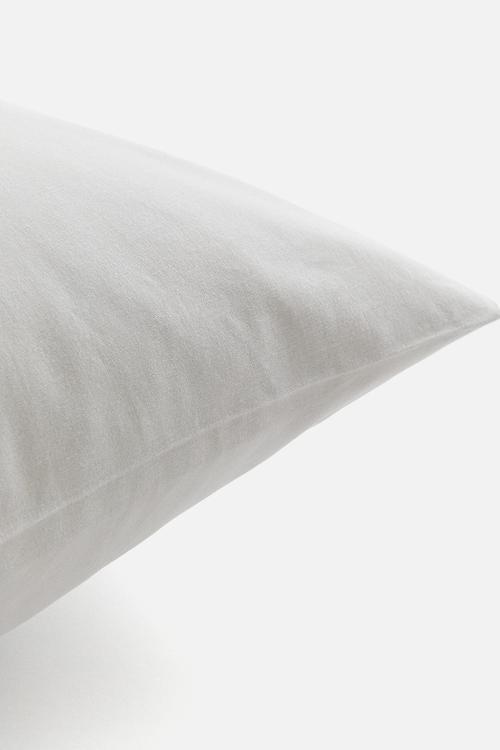 Cotton pillowcase - light grey 