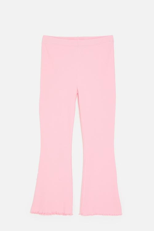 Flared leggings - pink