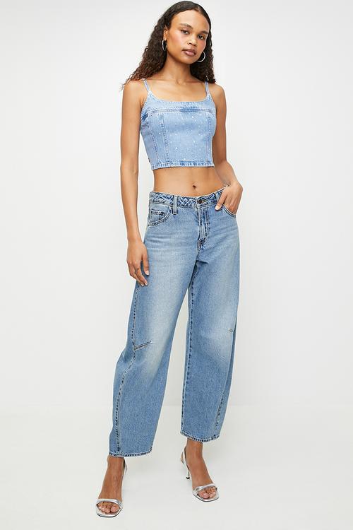 Jadine Denim Cami Tank - Dazze Me Tank