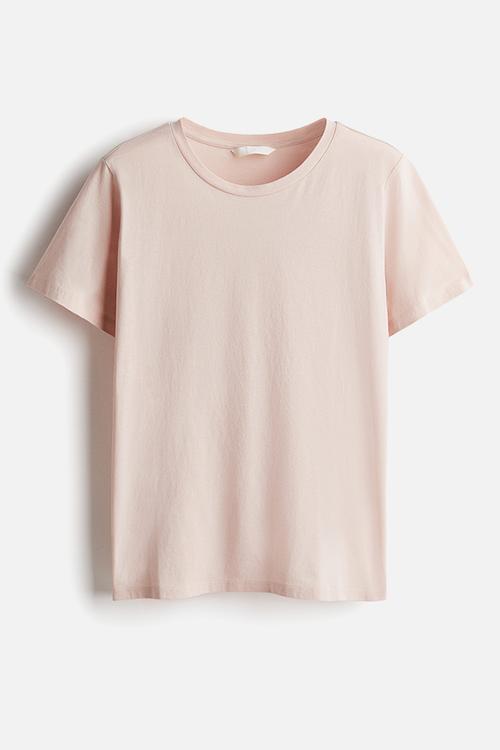 Cotton t-shirt - powder pink