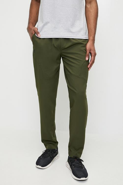 UA Unstoppable Tapered Pants - Expedition Green/ Black