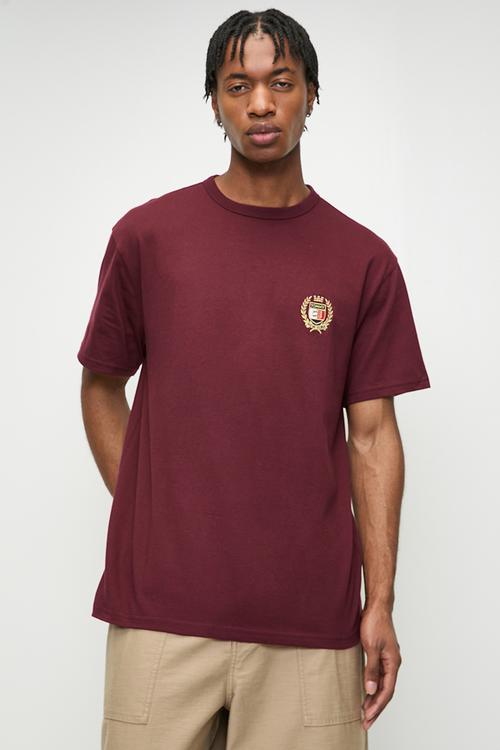 Tj tjm reg rwb crest flag tee ext - rouge