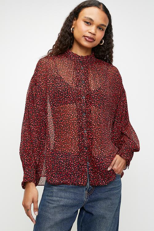 【完売品】Gajess ガジェス Marguerite Blouse GM13257-W4RH68WEFC2-G9L9-
