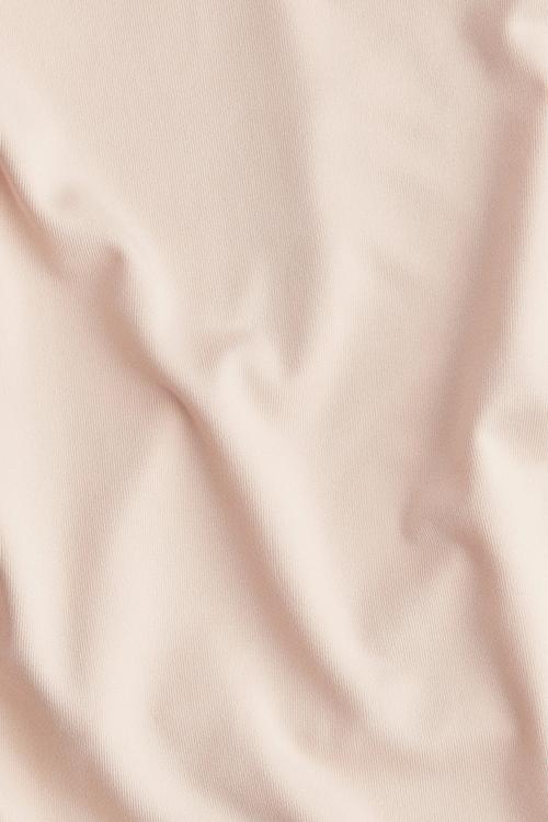 Ballerina-neckline top - powder pink