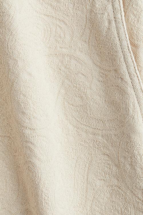 A-line mini skirt - white