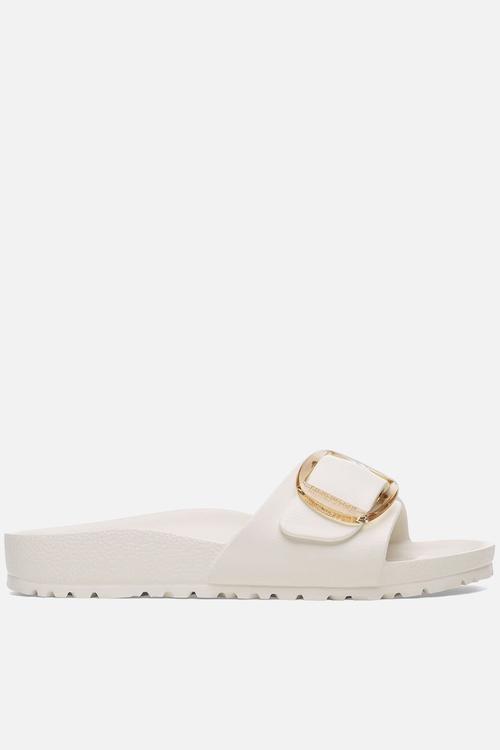Madrid big buckle EVA narrow - eggshell
