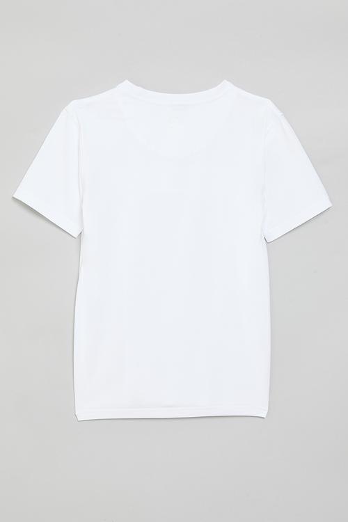 Boys fashion T-shirt - white