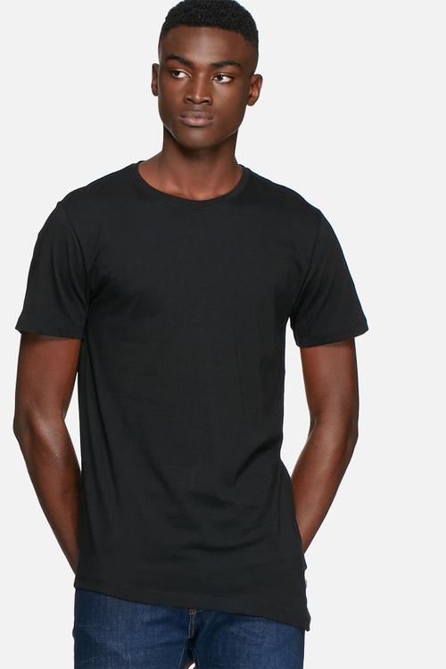 Curved detail tee
